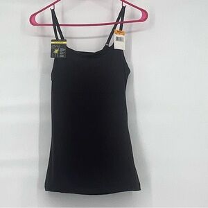 Maiden form nwt black compression shapewear tank top